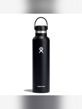 NWT Hydro Flask 24oz Standard Mouth Bottle -Black